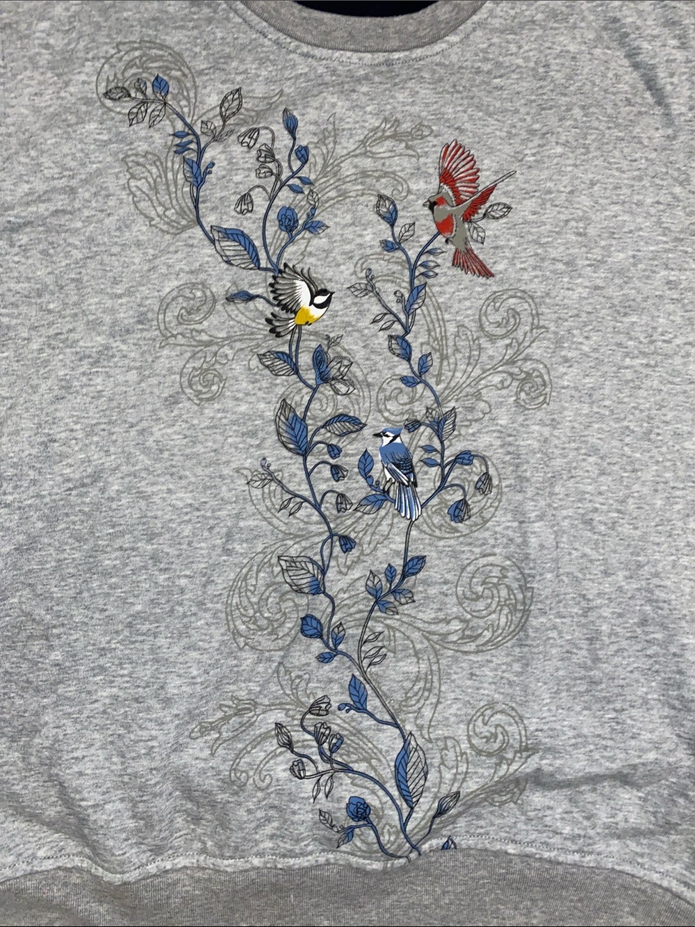 EUC Bird Decal Sweater